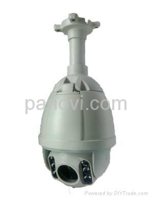 Wireless HD Network Mini High Speed PTZ Dome Cameras IP66 with 3X Optical Zoom L 2