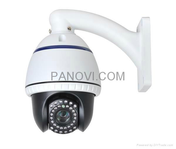 Wireless HD Network Mini High Speed PTZ Dome Cameras with 10X Optical Zoom 2