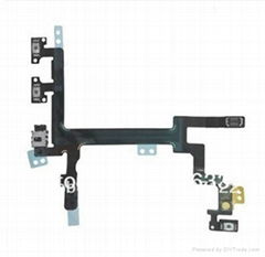 Wholesale price Power Button Switch On/Off Flex Cable Part for iPhone 5