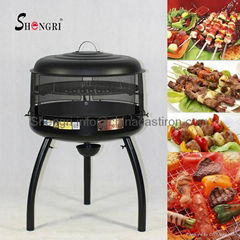 charcoal BBQ grill & Fire pit