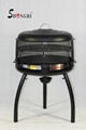 23 inch backyard fire pit grill 4