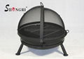 35" high cast iron aluminum bbq grills 5