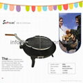 charcoal BBQ grill & Fire pit 3