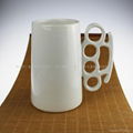 新款创意陶瓷杯 大号饮料杯 运动的汉子着迷陶瓷杯 现货特价处理 4