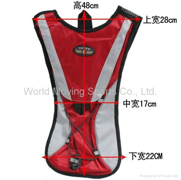 2L hydration backpack bike backpack water bladder backpack 3