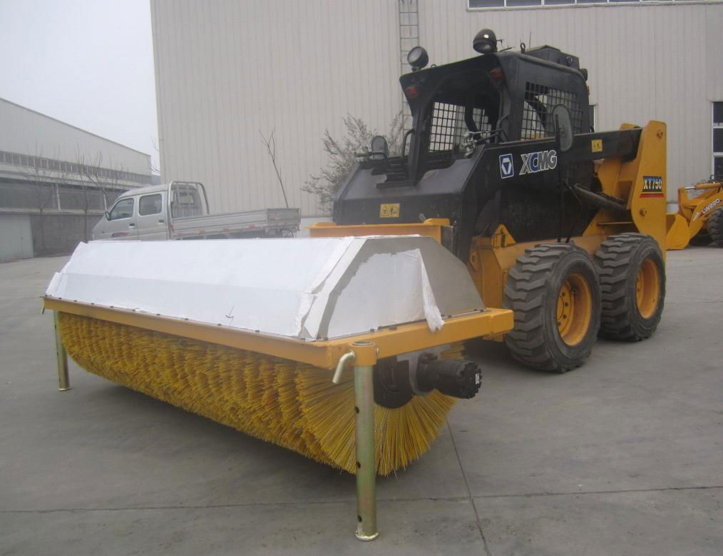 skid steer loader attachment sweeper 5