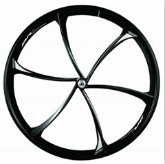 700C fixed gear magnesium alloy wheel