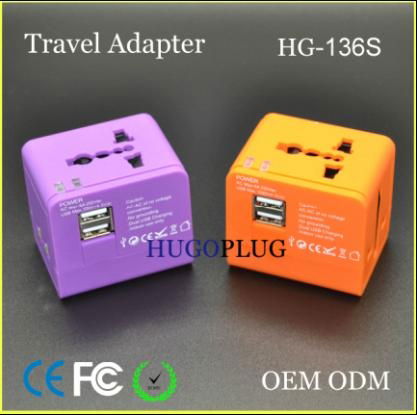 Worldwide travel adapter