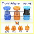 All in one travel adapter