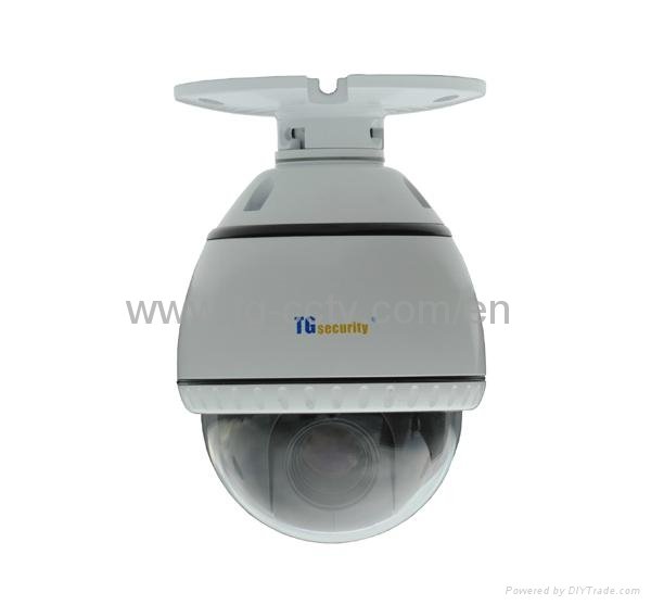 12X,600TVL Mini CCTV PTZ Dome  camera