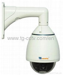 650TVL High Speed Dome  PTZ Camera