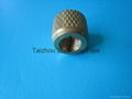 7/16 brass refrigerant fitting 1