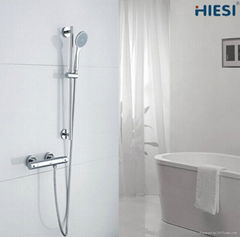 Thermostatic shower mixer