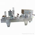 Powder coffee capsule filling sealing machine  2