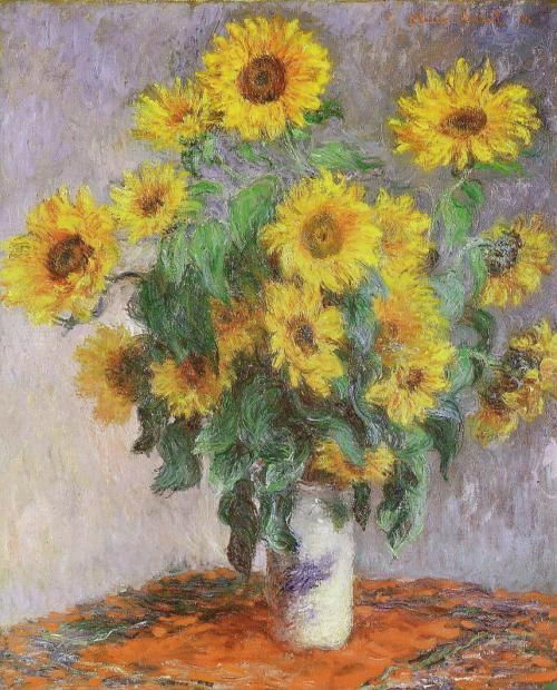 wholesale oil painting Aluminum plate painting body art van Gogh Monet flowers  2