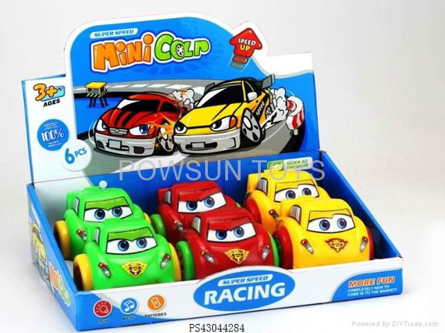 Mini Cartoon Car Friction Car Toy 2