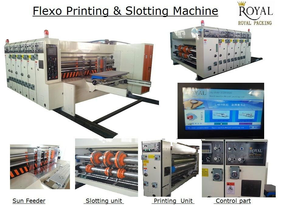 MJZX-1 High speed Flexo Printing, Slotting and Die-cutting Machine 2