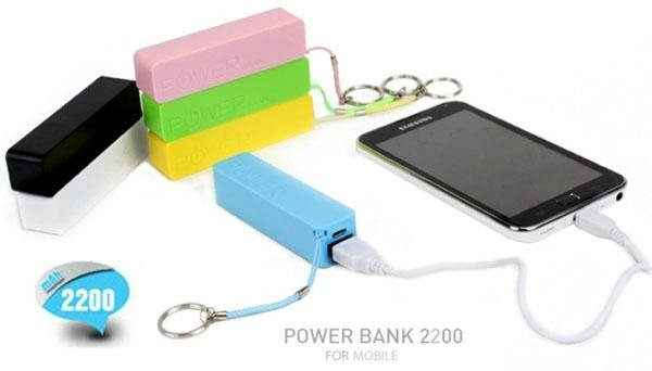 2600mah Portable External power bank for iphone 5 5s mobile phone charger 5