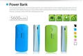 Portable 5600mAh External Battery Charger Power back For iphone nokia ipad ect 