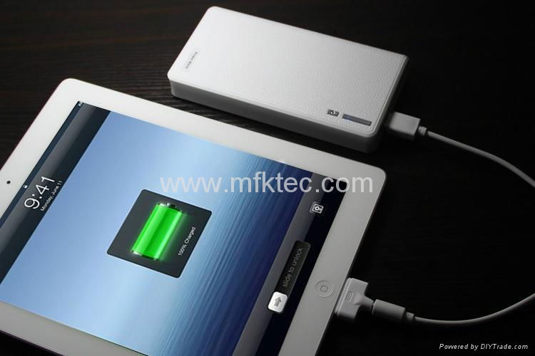 Wallet Style 20000mAh Power Bank Battery Charger with LCD Display for tablet pc  5