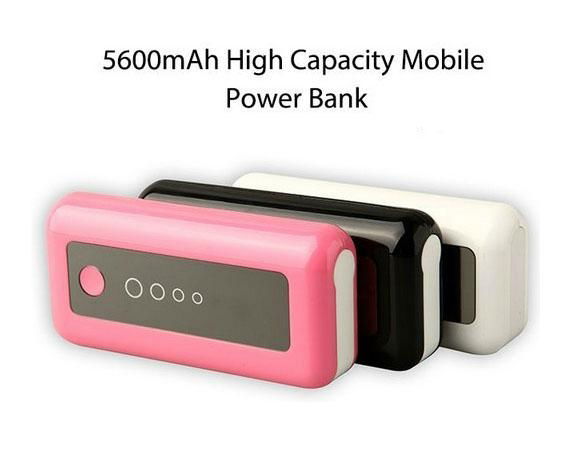 Newest 5600mAh protable power Bank External Battery Charger for phones  4
