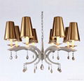 Modern Iron crystal chandelier