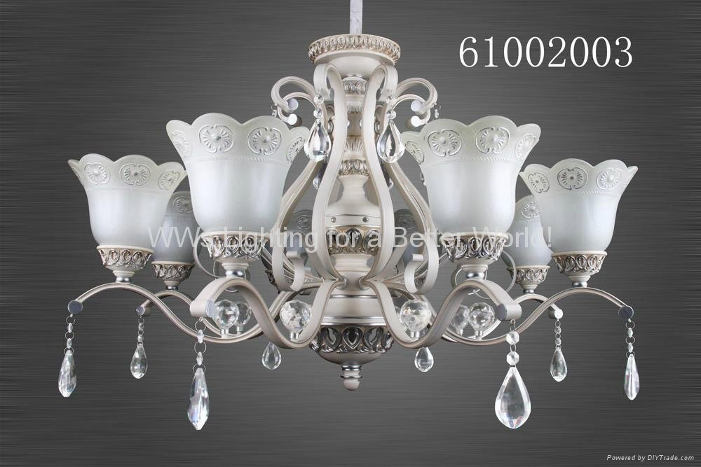 Iron resin crystal chandelier-project chandelier-hotel light-modern crystal lamp 3