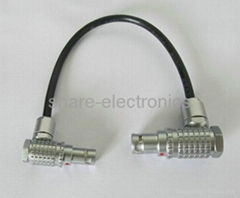 Lemo connector cable assembly