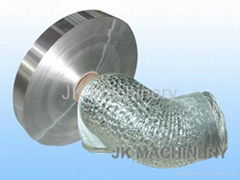 Laminated aluminum foil for flexible duct