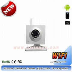 HD 720P Wifi IP Camera with motion