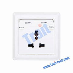 USB Wall Socket for Mobile Phone and Tablet PC