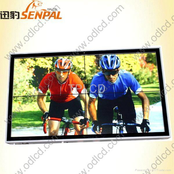 All weather full HD super narrow bezel outdoor LCD video wall