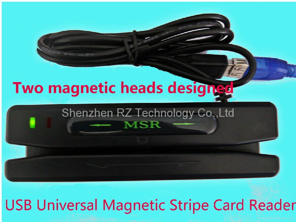 USB Magnetic stripe card reader 