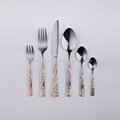Golden-plated Flatware Made of Stainless Steel 13/0 Hotel Cutlery Sets CT-073 2
