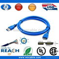 Micro B Micro USB 3.0 Cable with Male to Male 2