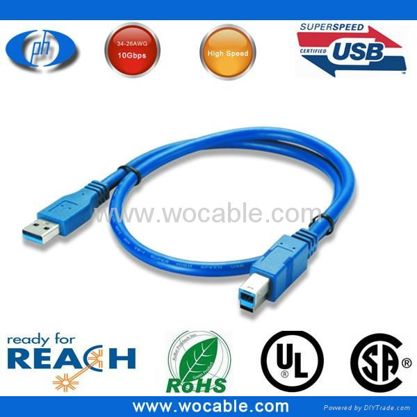 High Quality USB 3.0 Cable - A Male to B Male
