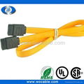 Yellow Sata Cable with Metal Latch(sata