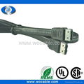 SATA III male to esata+male esata cable