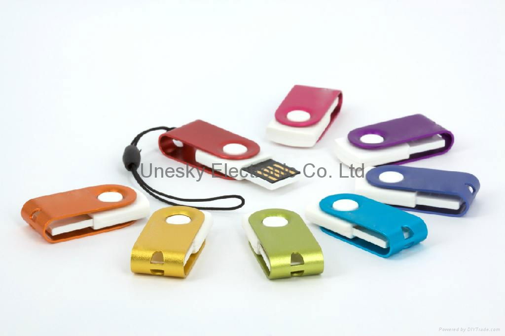 Metal Swivel USB Flash Drive 3