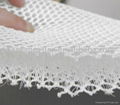 3D mesh fabric 100% polyester eyelet good compression stiffness 1