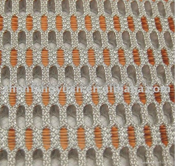  3D cushion fabirc 100% polyester SGS test eyelet style 4