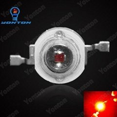 high power 660nm 3w deep red led chip 