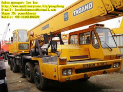 used red TG500E TADANO truck crane