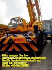 used KATO KR500 offroad crane