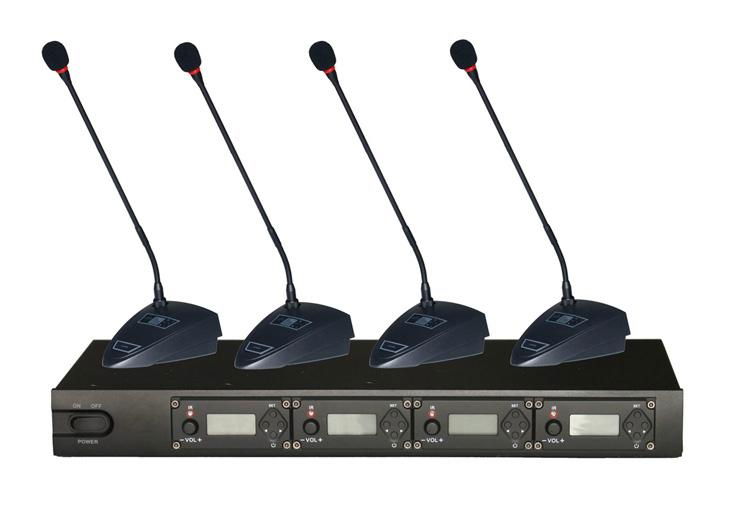 UHF wireless conference system/wireless microphones 