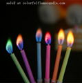 Hot sale product colored flame birthday