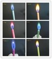 Hot sale product colored flame birthday candle 2