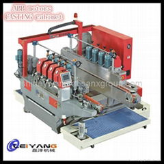 straight line double glass pencil edging machine