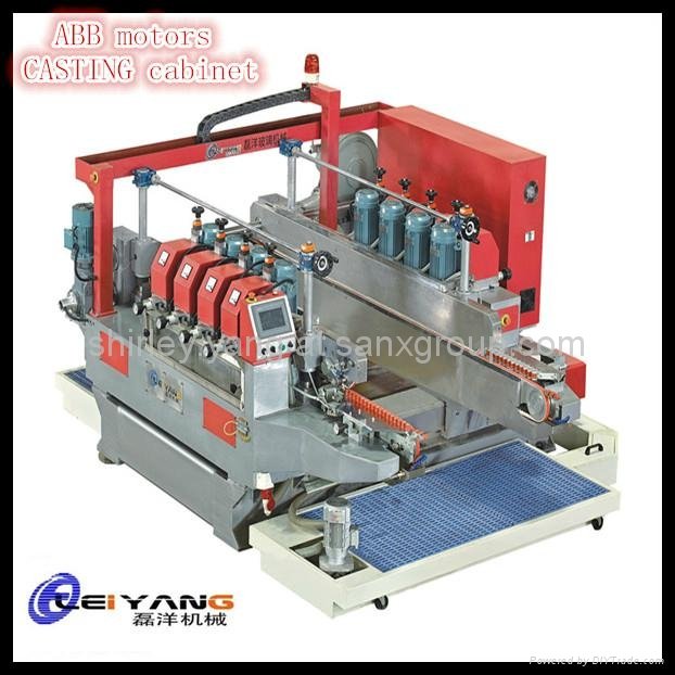 straight line double glass pencil edging machine