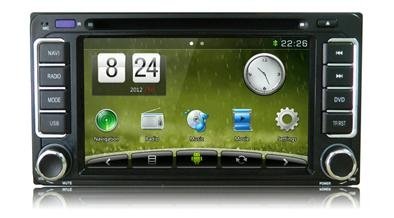  Toyota universal quad core android 4.2 car dvd player